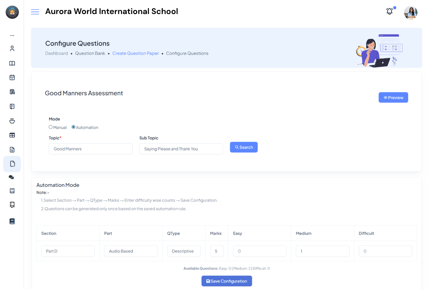 Aurora World International School